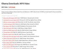 Tablet Screenshot of obamadownloads.com